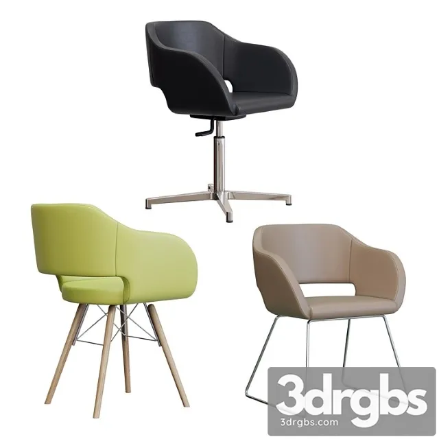 Armchairs las regia 2 3D Model Free