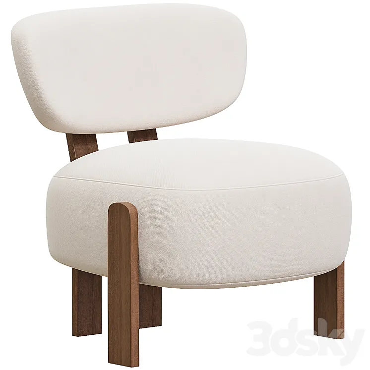 ARMCHAIRS PERRY 3D Model Free