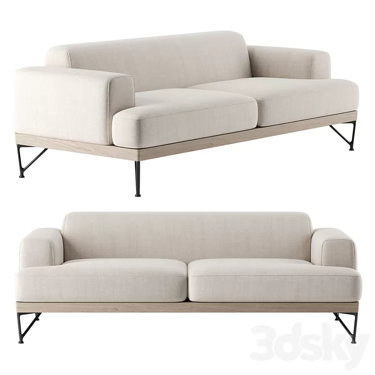 ARMSTRONG SOFA by De La Espada 3D Model