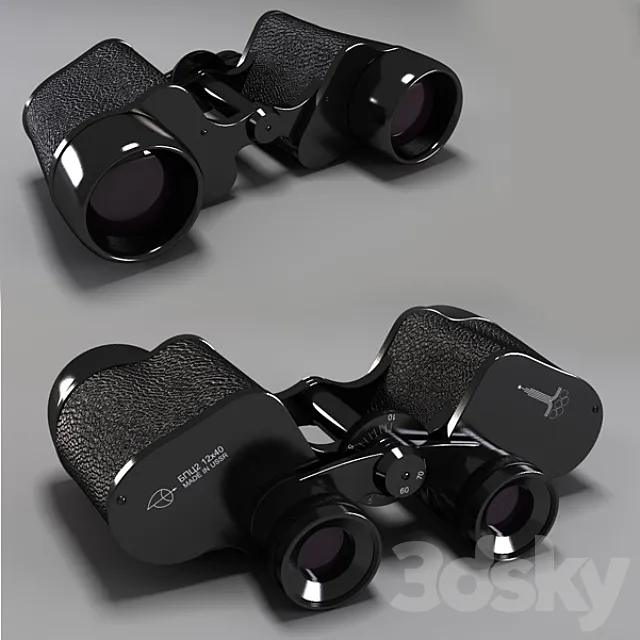 Army binoculars 3DModel