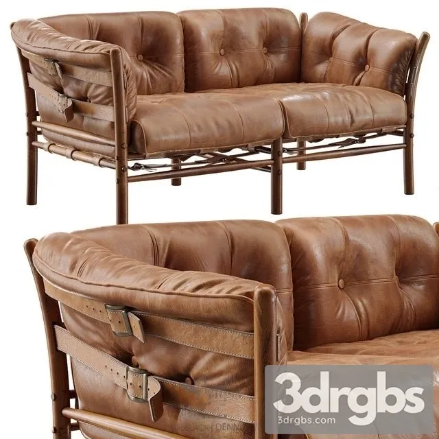 Arne Norell Sofa 01 3D Model Free