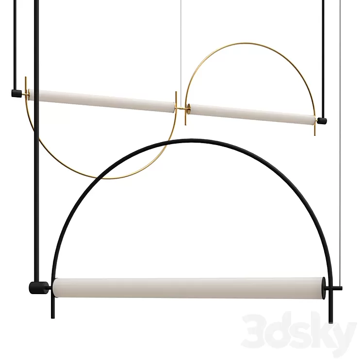Aromas Arc Suspension 3D Model Free
