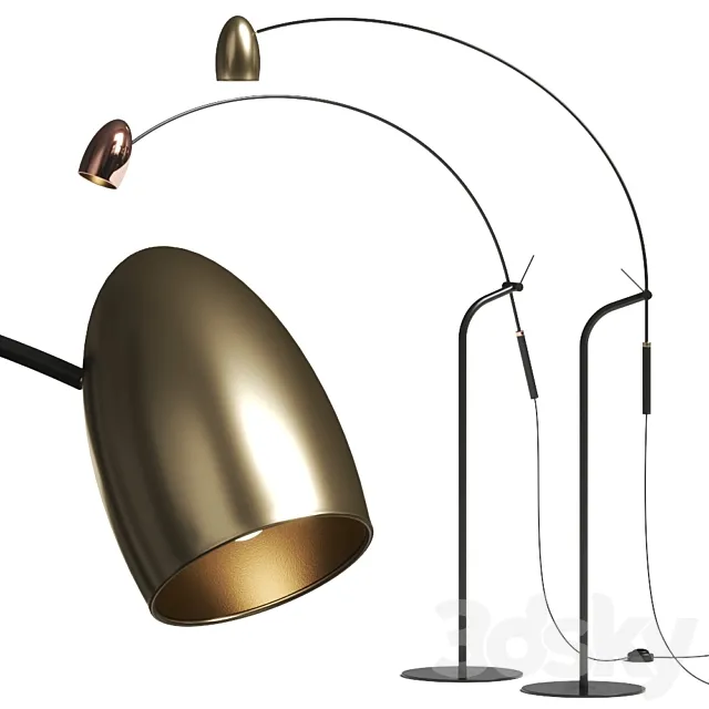 Aromas del Campo _ Seeddesign Hercules Floor Lamp 3DModel