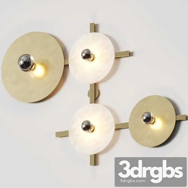 Aromas del campo abby wall lamps 3D Model Free