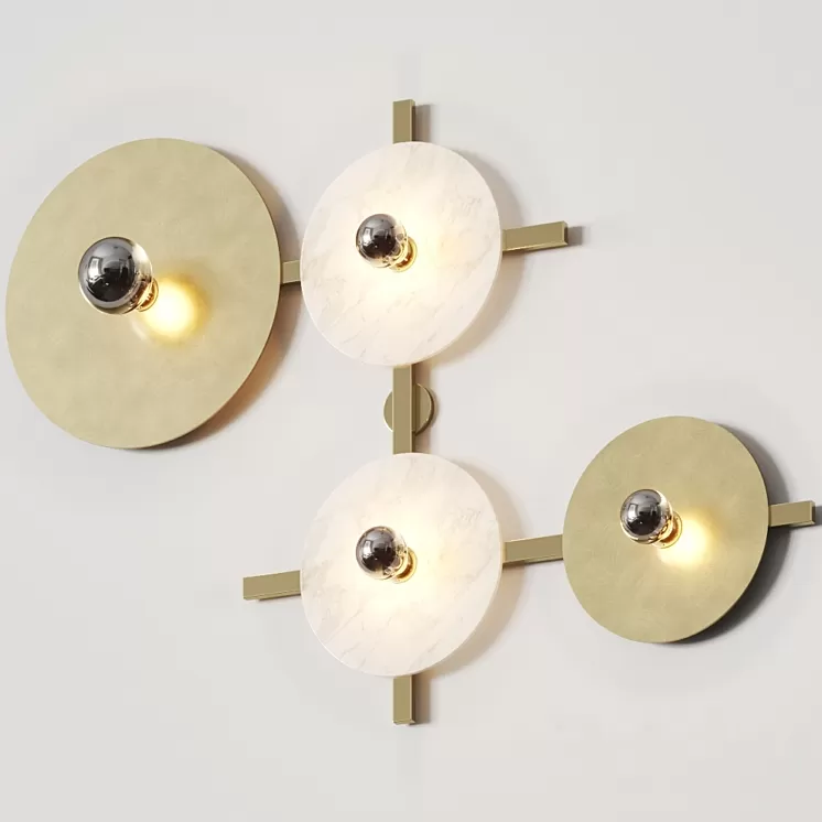 Aromas del Campo Abby Wall Lamps 3D Model