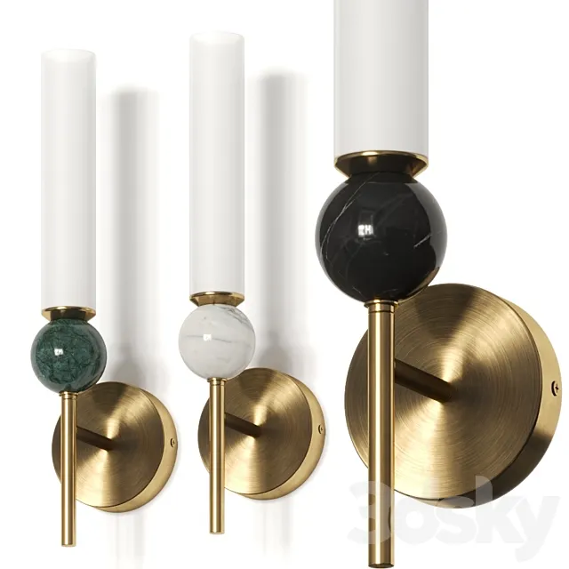 Aromas del Campo Aplique Delie Wall Lamp 3D Model
