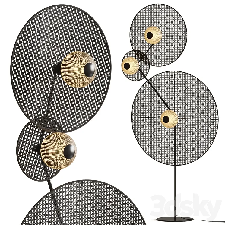 Aromas del Campo Artic Floor Lamp 3D Model Free