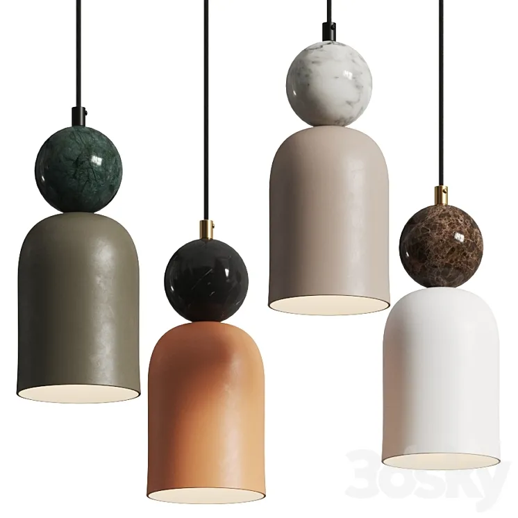 Aromas del Campo Bell Pendant Lamp 3D Model Free