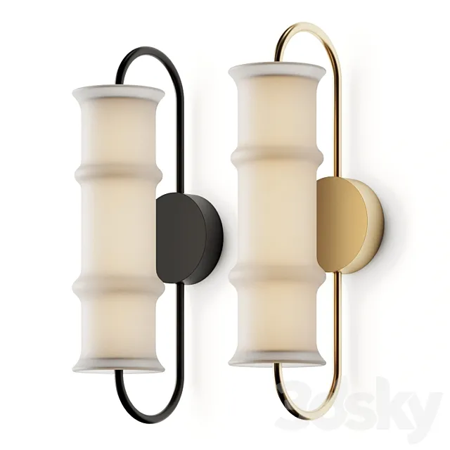 Aromas del Campo Canna Wall Lamp 3D Model