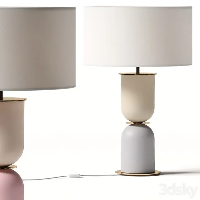 Aromas del Campo Copo Table Lamp 3D Model
