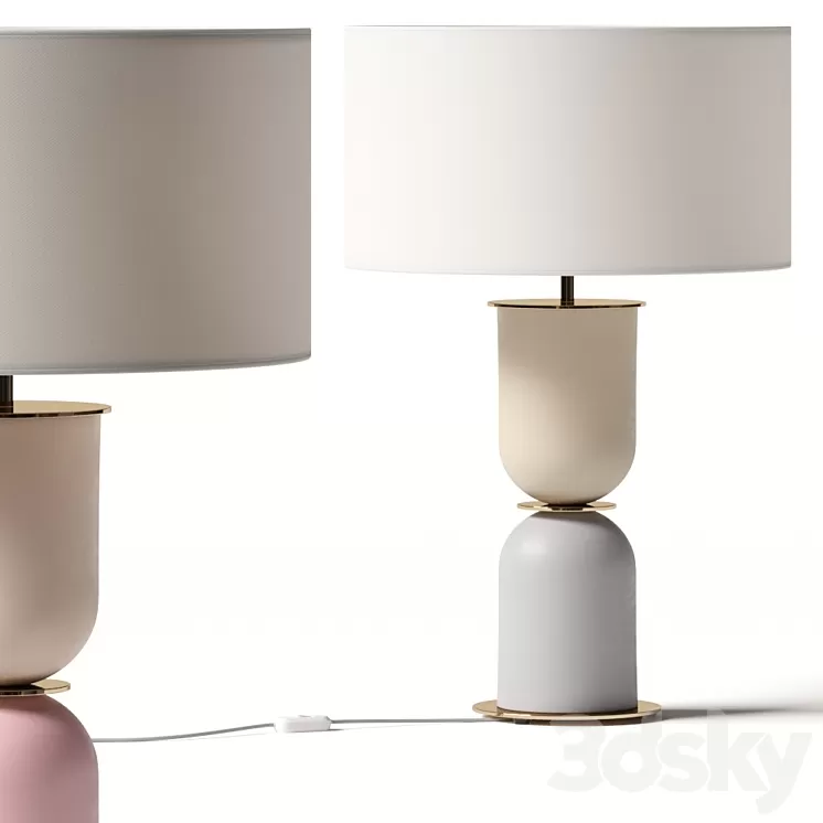 Aromas del Campo Copo Table Lamp 3D Model Free