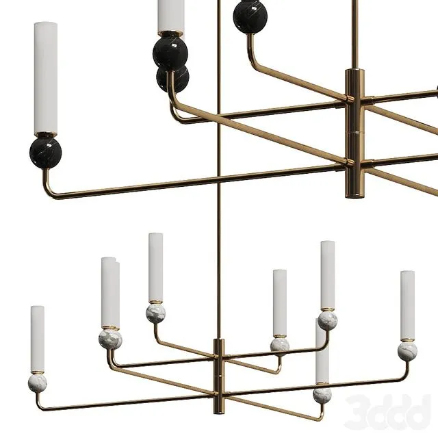 Aromas del Campo Delie Multi Pendant Lamp 3D Model