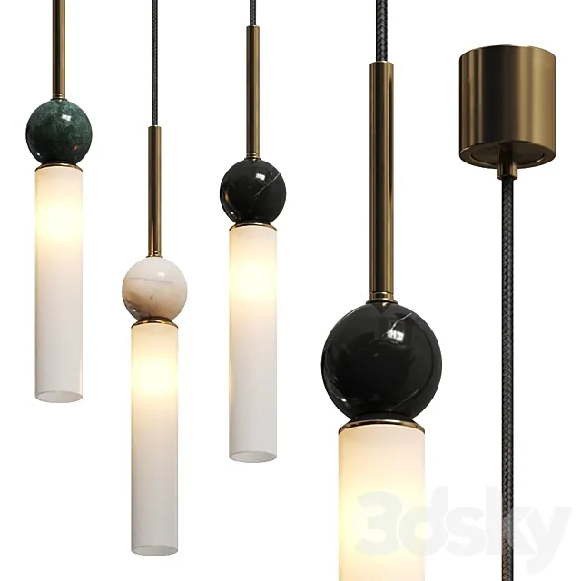 Aromas del Campo Delie Pendant Lamp 3D Model