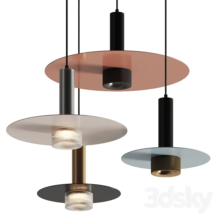 Aromas del Campo Focus Pendant Lamps 3D Model Free