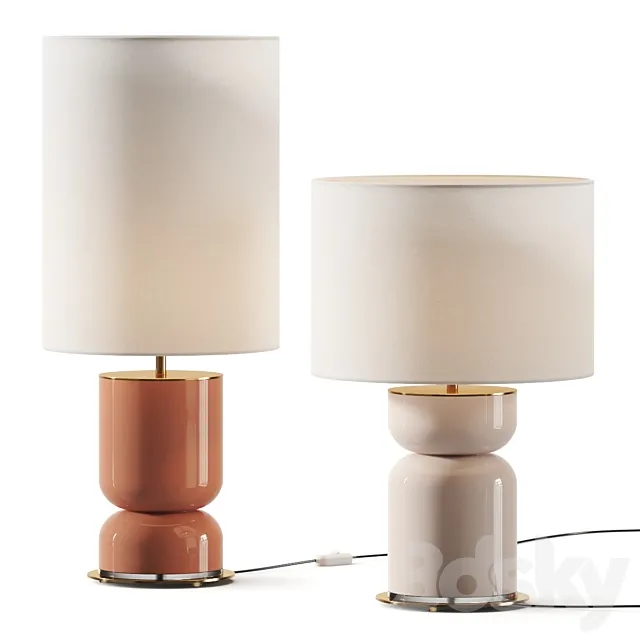 Aromas del Campo Got Table Lamps 3D Model