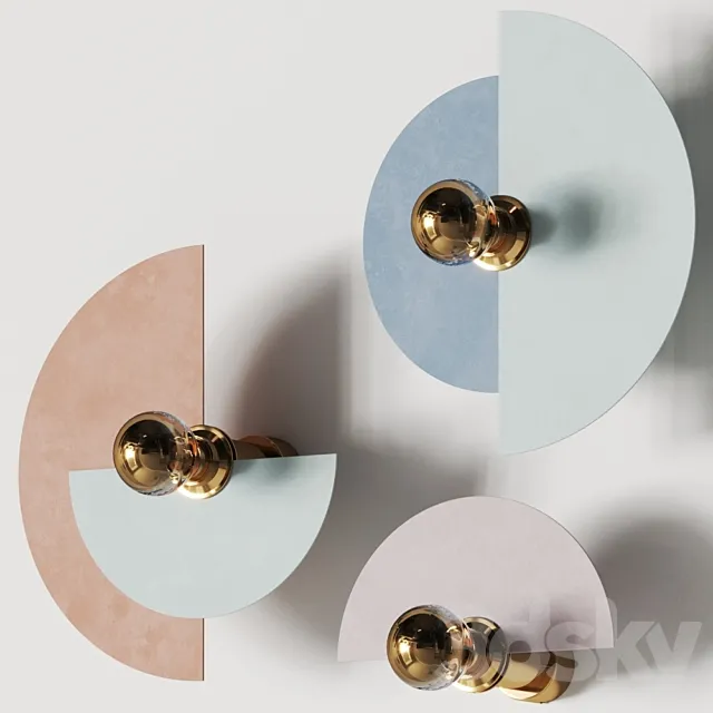 Aromas del Campo Haban Wall Lamps 3D Model