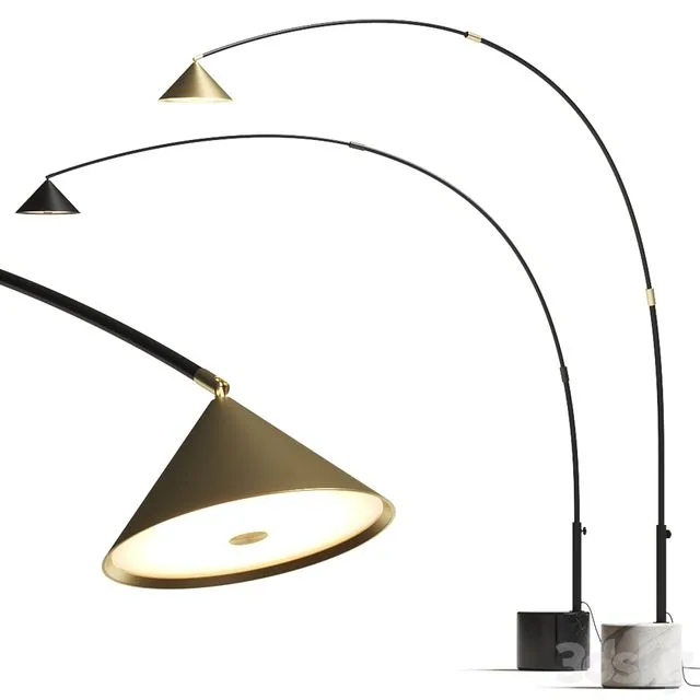 Aromas del Campo Hinoo Floor Lamp 3D Model