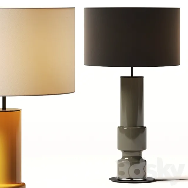 Aromas Del Campo Lusa Table Lamp 3D Model