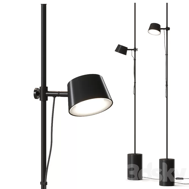 Aromas del Campo Nera Floor Lamp 3D Model Free Download