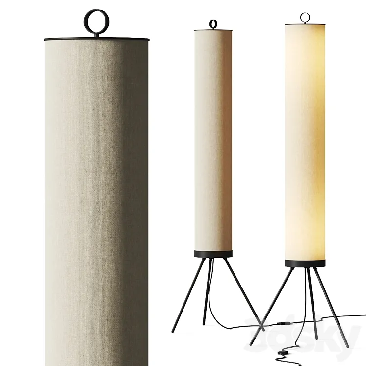 Aromas del Campo Nooi Floor Lamp 3D Model Free