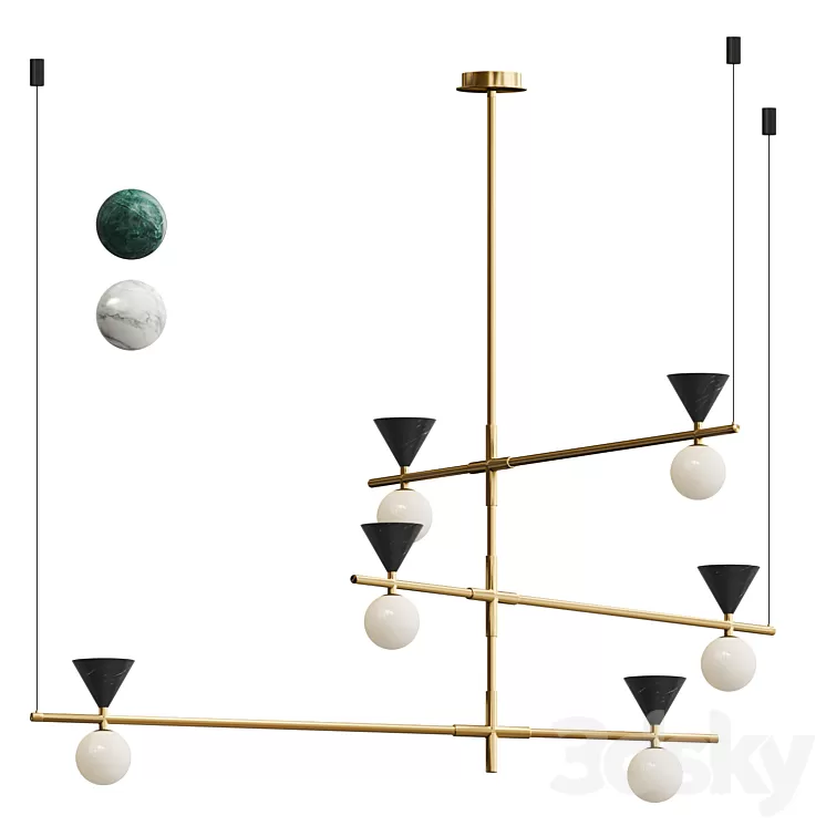 Aromas del Campo Oneta L Pendant 3D Model