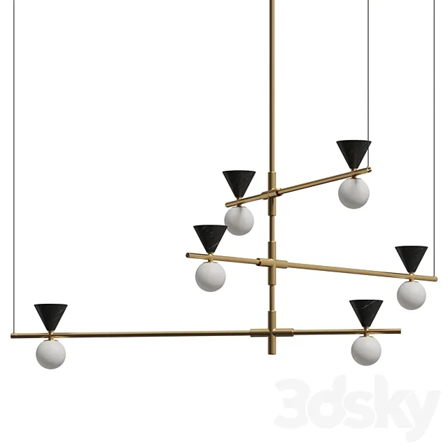 Aromas del Campo Oneta L Pendant Lamp 3D Model