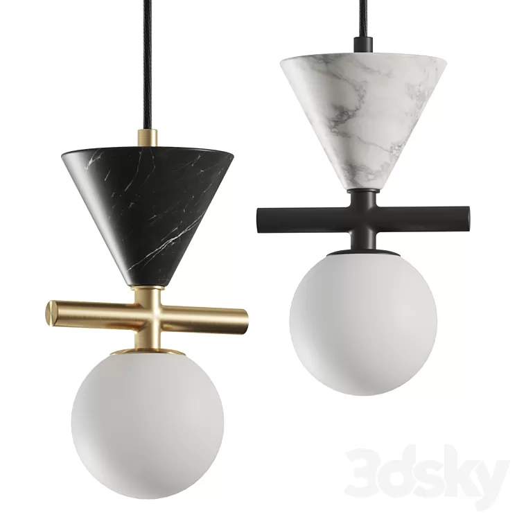 Aromas del Campo Oneta Pendant Lamp 3D Model