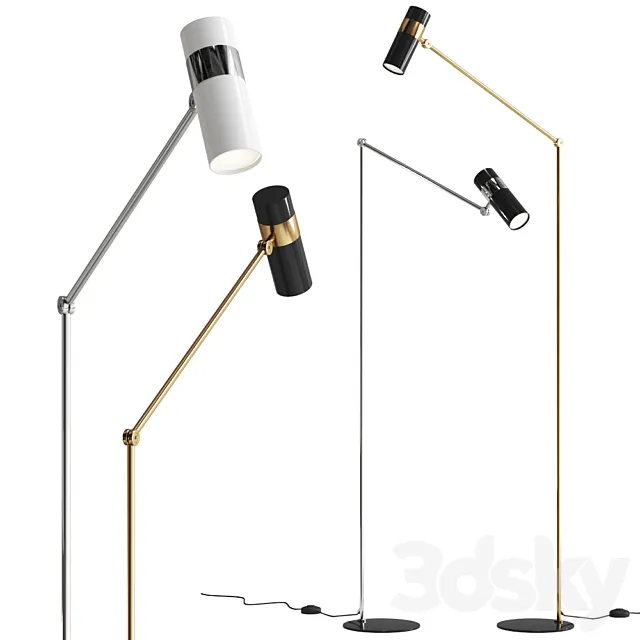 Aromas Del Campo Pago Floor Lamp 3D Model