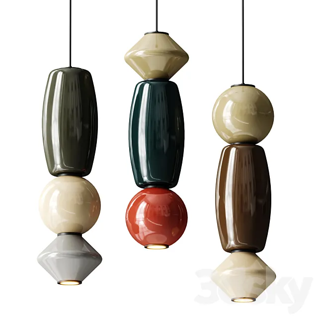 Aromas del Campo Papi Pendant Lamps 3D Model