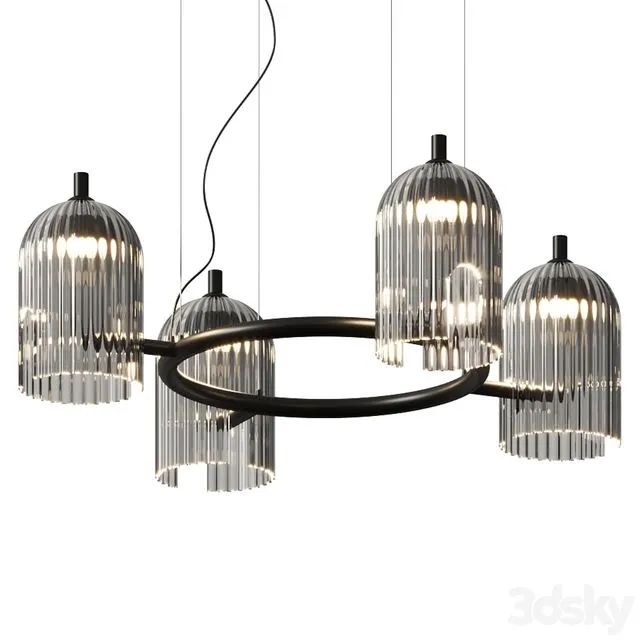 Aromas Del Campo Porta Pendant Lamp 3D Model