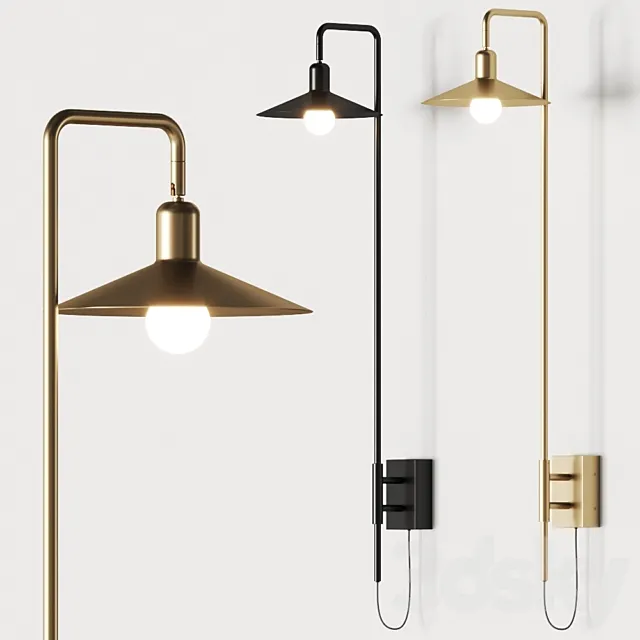Aromas del Campo Rain Wall Lamp 3D Model