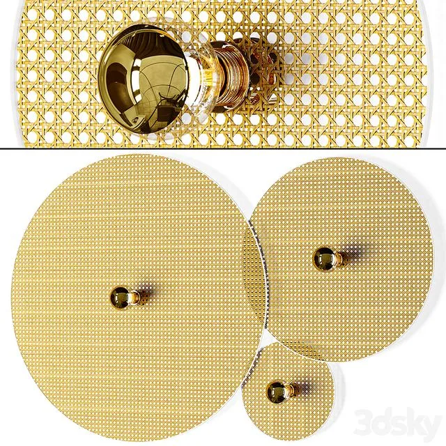 Aromas del Campo Tan Tan Wall Lamps 3D Model