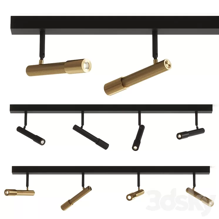 Aromas del Campo Ycro Spotlight System 3D Model Free