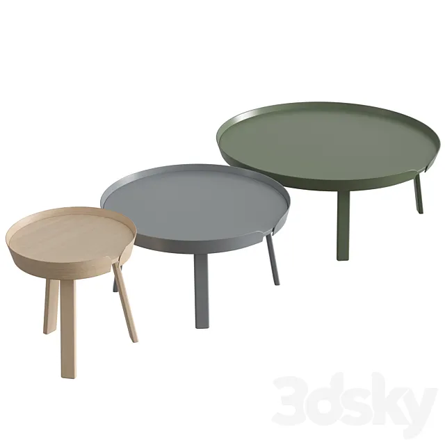 Around Coffee Table 3D Model