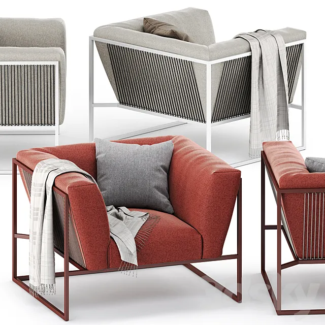 ARPA ARMCHAIR by Mdf Italia 3D Model