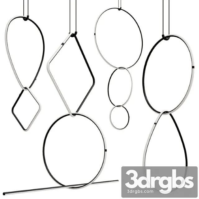 Arrangements By Flos 3D Model Free