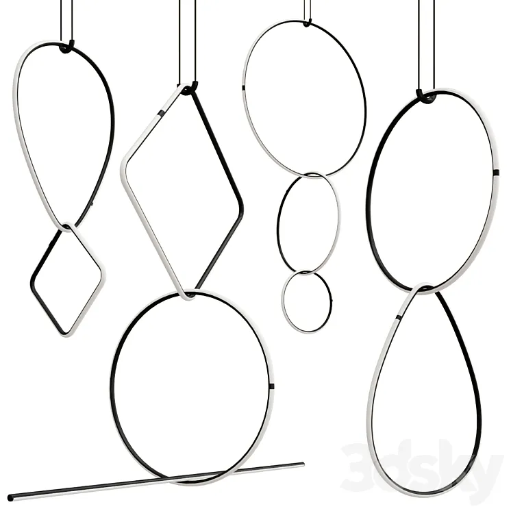 ARRANGEMENTS By Flos 3D Model Free