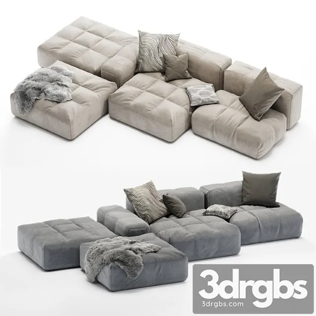 Arravanti sofa tufty 2 3D Model Free