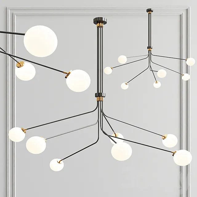 Array Opal Extended Pendant 3D Model