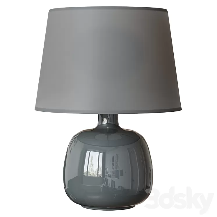art. 10700056 TABLE LAMP GRAY TABLE LAMP 3D Model