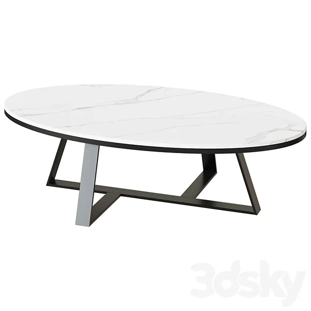 art. 2020B COFFEE TABLE RUNO 3D Model