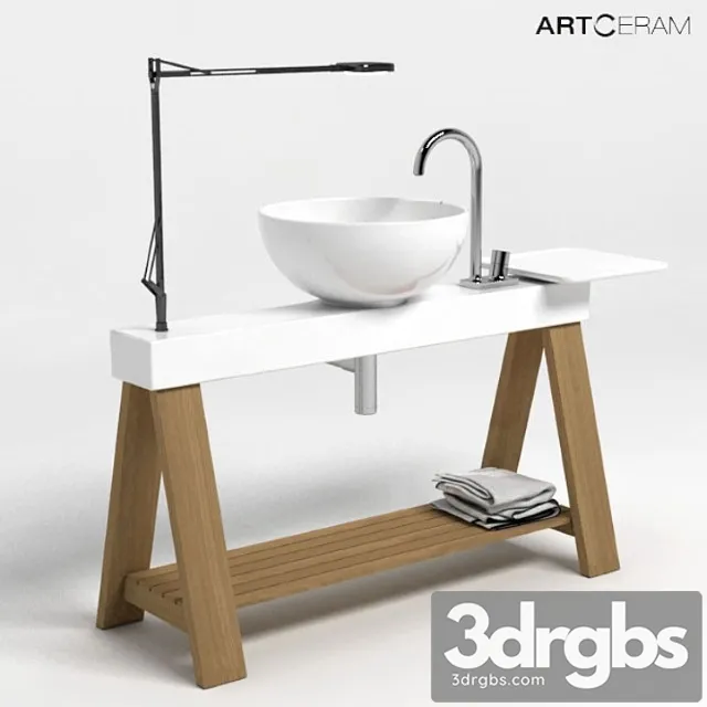 Art Ceram IL Cavalletto 120mm 3D Model Free