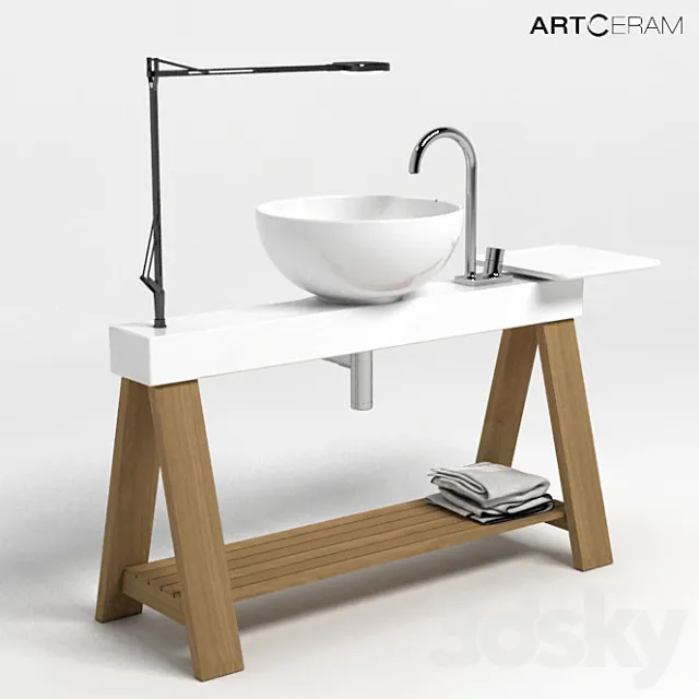 Art Ceram Il Cavalletto 120mm 3D Model