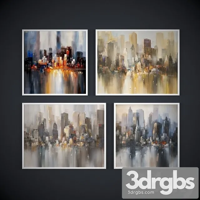 Art Collection Ghorod New York 3D Model Free