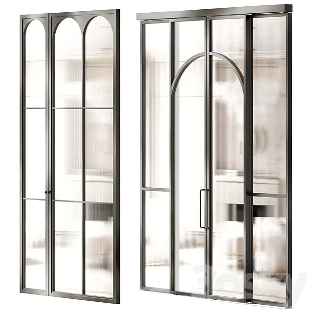 Art deco doors 6 3D Model