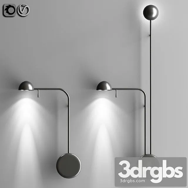 Art deco led wall lamps bedside wall sconces 3D Model Free