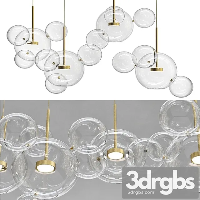 Art Deco Pendant Lamp 3D Model Free