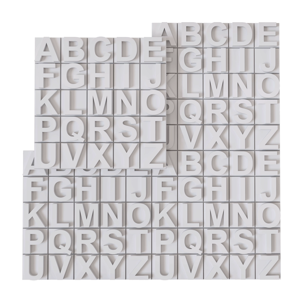 Art Dekor - 3D panel F-114 3D Model