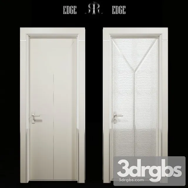 Art Edge Crocodille Door 3D Model Free