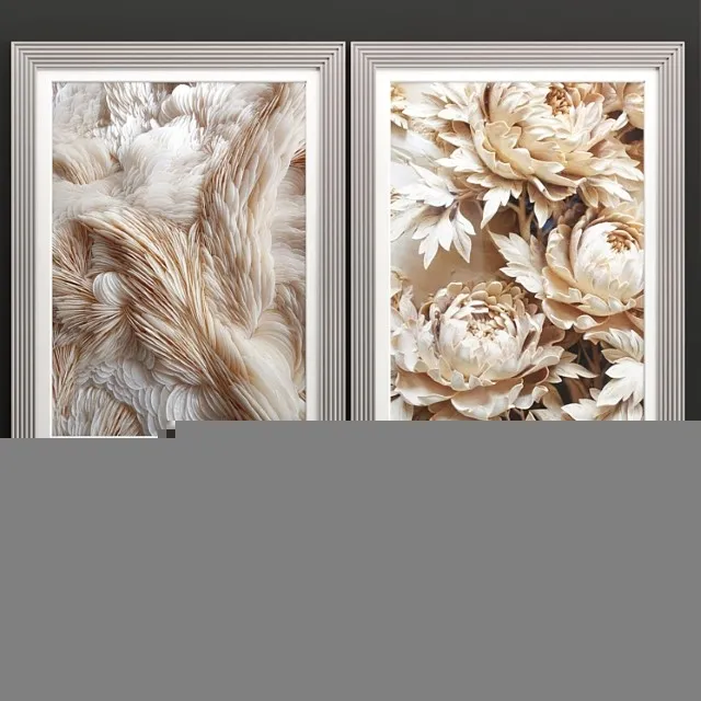 Art frame 505 3D Model Download